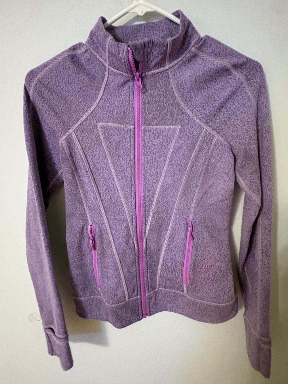 Ivivva by Lululemon Girls Size 12 Purple Full Zip Athletic Jacket
